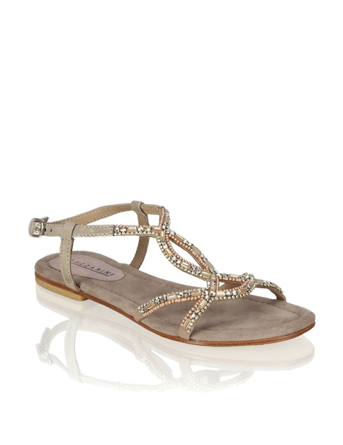 

Lazzarini kombinácia s kožou Klasické sandále