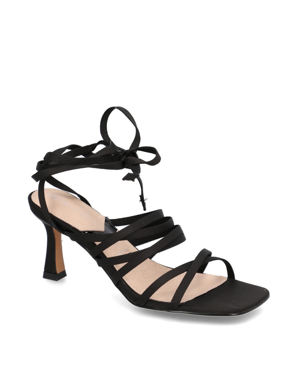 Artikel klicken und genauer betrachten! - Kate Gray Textil Sandale - schwarz | im Online Shop kaufen
