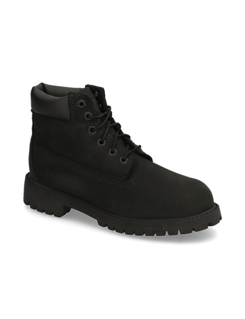Timberland Kids Black 6 Inch Premium  Boots, Size: 1