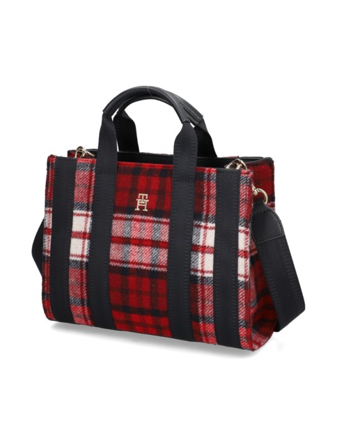 

Tommy Hilfiger TH IDENTITY SMALL TOTE CHECK