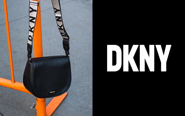 schwarze Tasche von DKNY