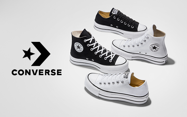 Converse Sneaker weiß und schwarz für Damen