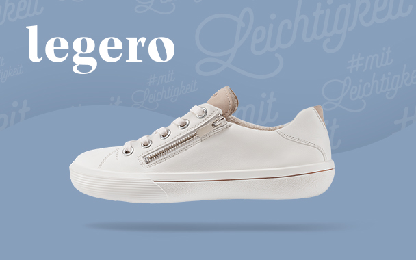 Sneaker Schnürer für Damen von Legero mit Reißverschluss
