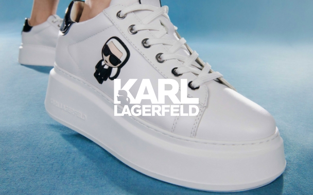weiße Sneaker von Karl Lagerfeld
