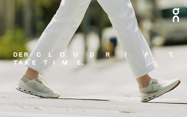 Cloudrift Damen Sneaker von On Logo, Text