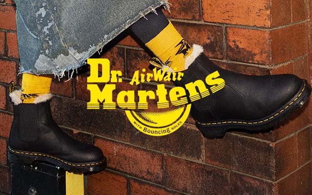 Markenbanner von Dr. Martens