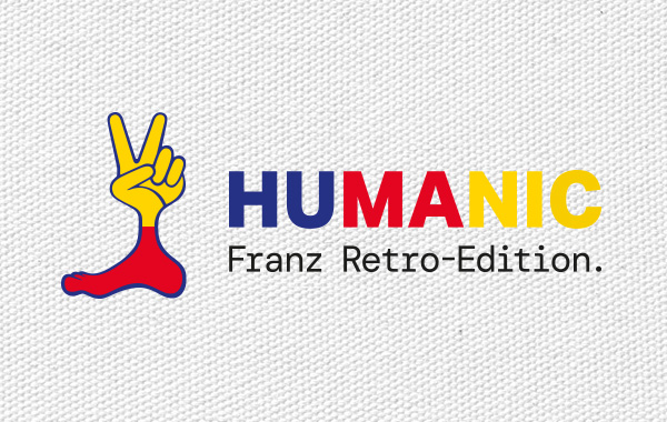 Franz Retro-Edition von Humanic mit Handfuß Symbol