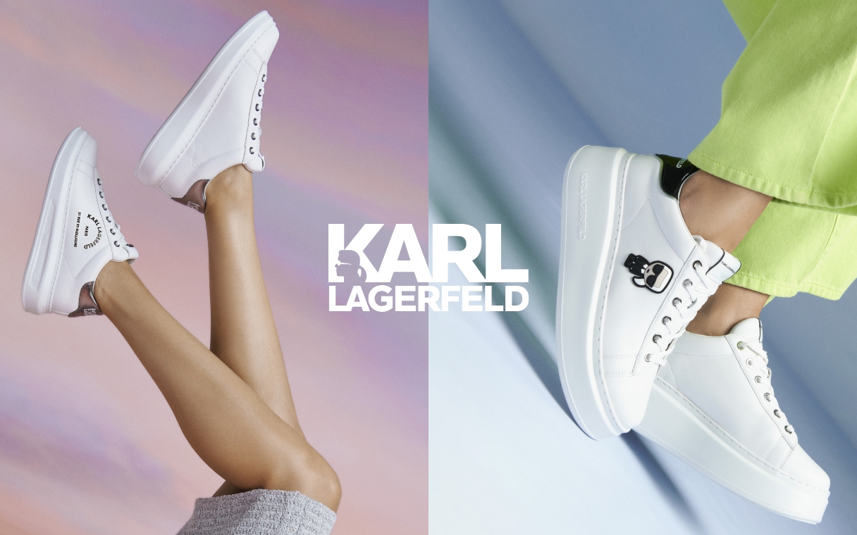 Bílé tenisky Karl Lagerfeld