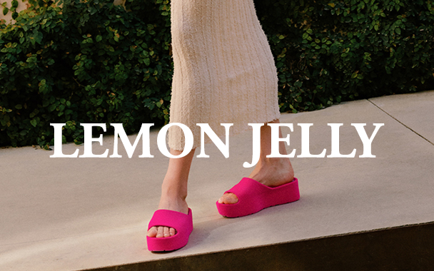 pinke Slides für Damen von Lemon Jelly