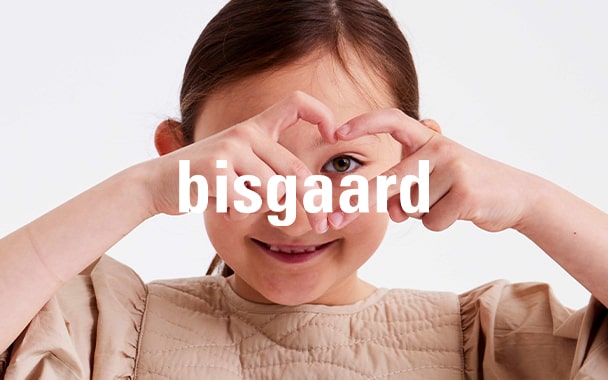 Markenbanner von Bisgaard