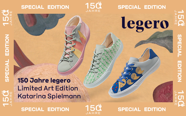 Limited Art Edition Schuhe von Legero